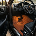 Custom Fit SUV Mats - Caramel Brown - Diamond