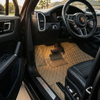 Custom Fit SUV Mat  - Cream Beige - Diamond