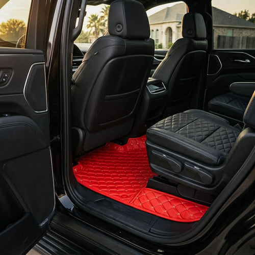 Custom Fit SUV Mat - Ferrari Red - Diamond