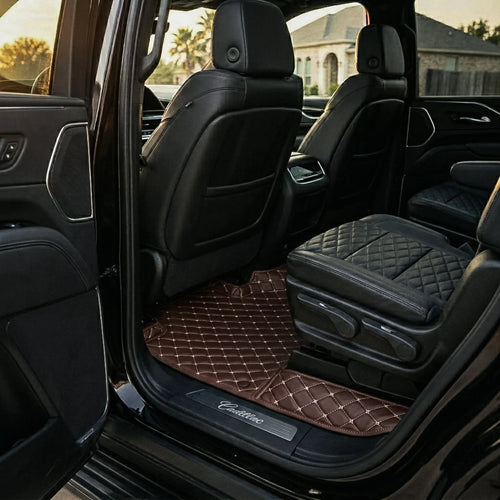 Custom Fit SUV Mat  - Chocolate Brown - Diamond