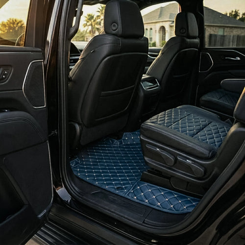 Custom Fit SUV Mat  - Vintage Blue - Diamond