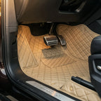 Custom Fit SUV Mat  - Cream Beige - Diamond