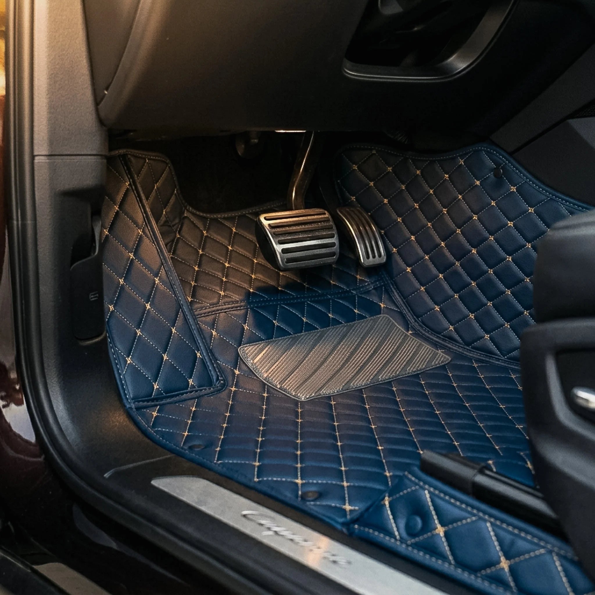 Custom Fit SUV Mat  - Vintage Blue - Diamond