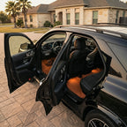 Custom Fit SUV Mats - Caramel Brown - Diamond
