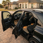Custom Fit SUV Mat  - Cream Beige - Diamond