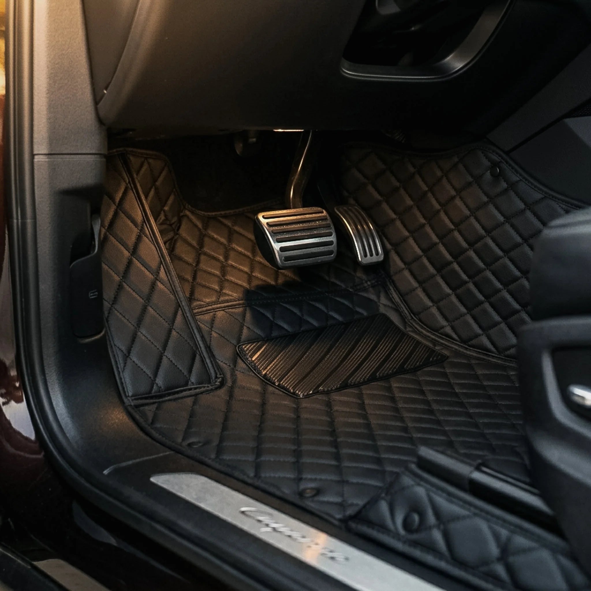 Custom Fit SUV Mats - All Black - Diamond