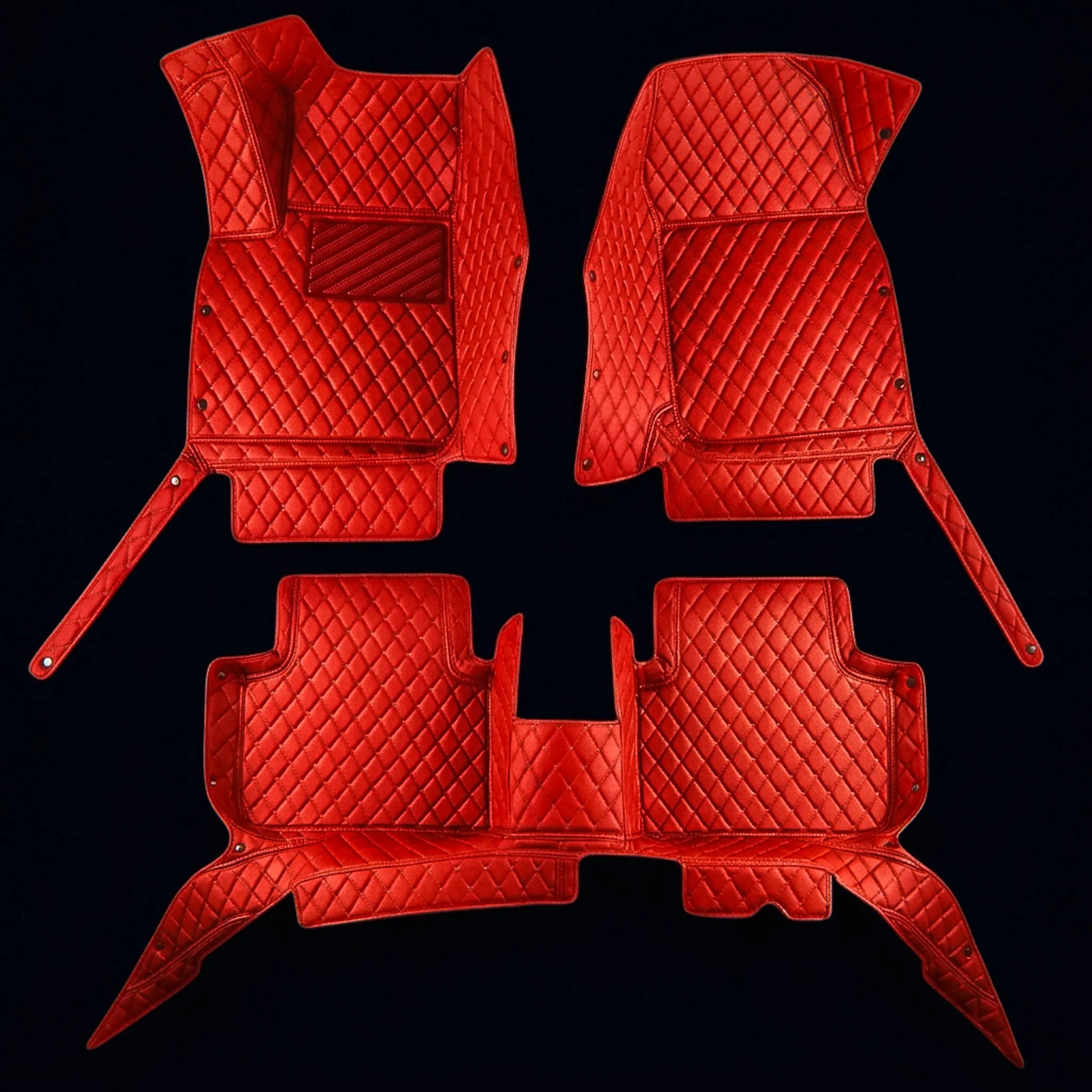 Custom Fit SUV Mat - Ferrari Red - Diamond