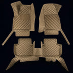 Custom Fit SUV Mat  - Cream Beige - Diamond