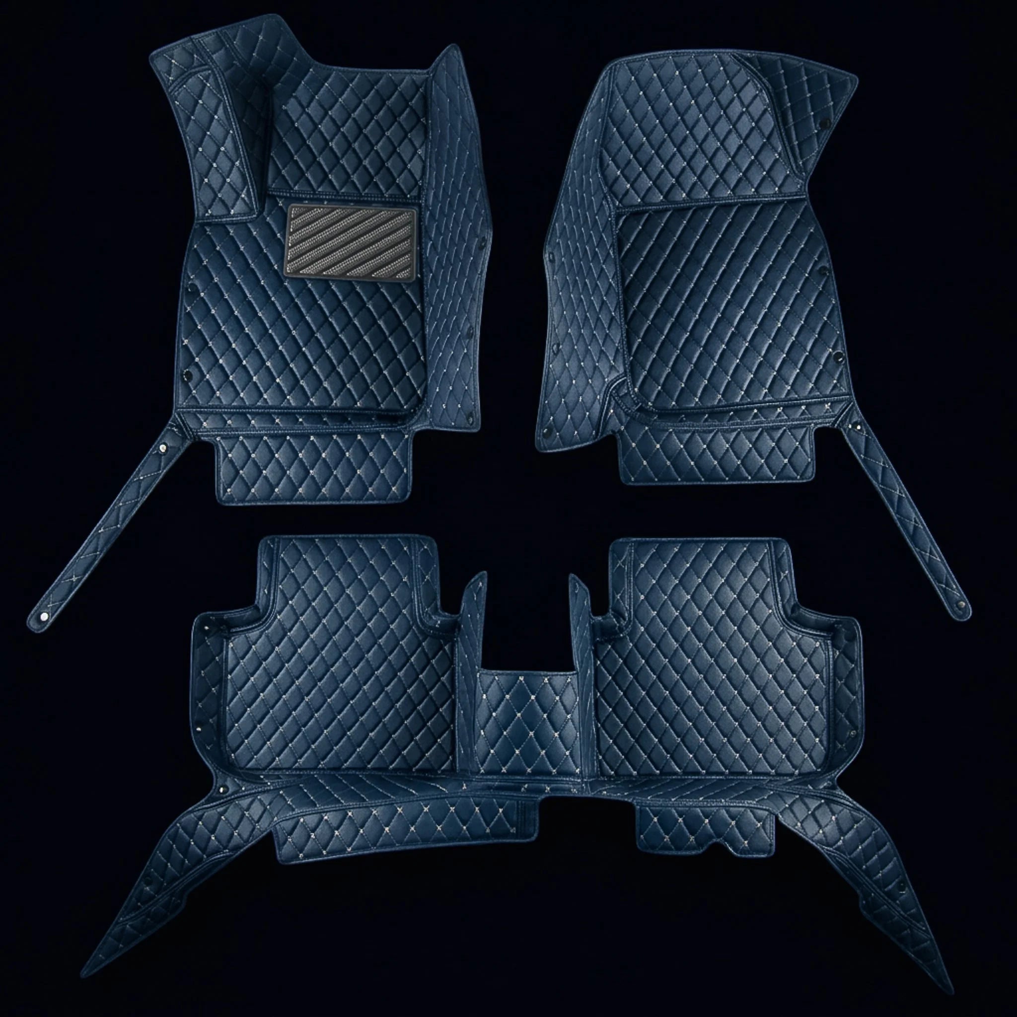 Custom Fit SUV Mat  - Vintage Blue - Diamond