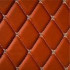 Custom Fit SUV Mats - Caramel Brown - Diamond